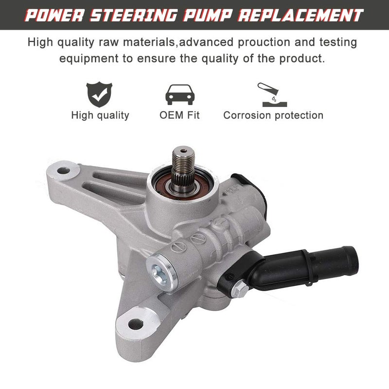 Apeixoto Power Steering Pump Replacement 21-5442 for 05-10 Odyssey 05-08 Pilot 07-13 Acura MDX with OE Replace # 56110-RGL-A03 56110-PVJ-A01 56110-RYE-A02 - Image 2
